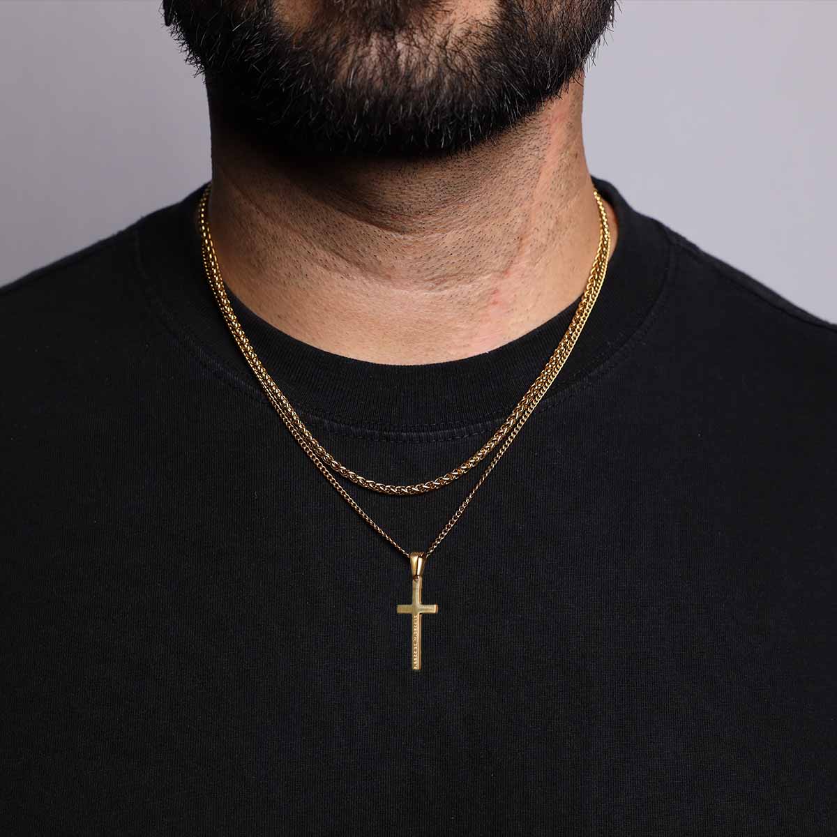 "CALVARY" Cross Set (Gold) - Servant Zurich