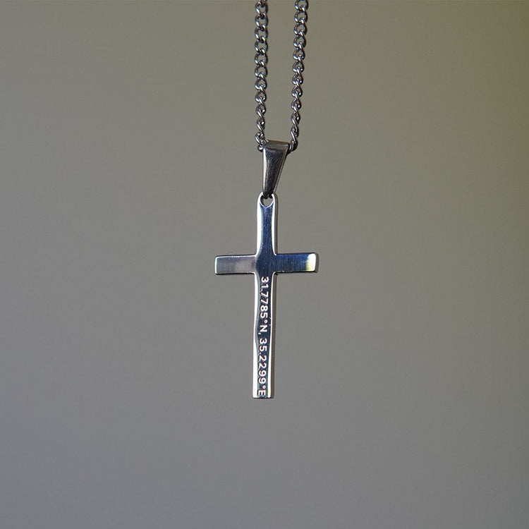 "CALVARY" Cross Set (Silver) - Servant Zurich