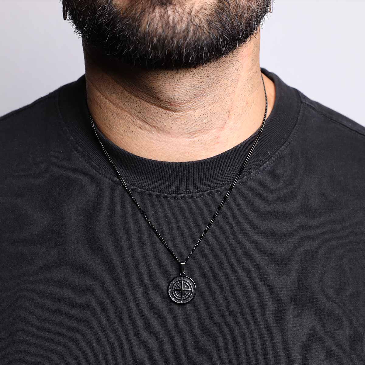 "THY WILL BE DONE" Compass (Black) - Servant Zurich