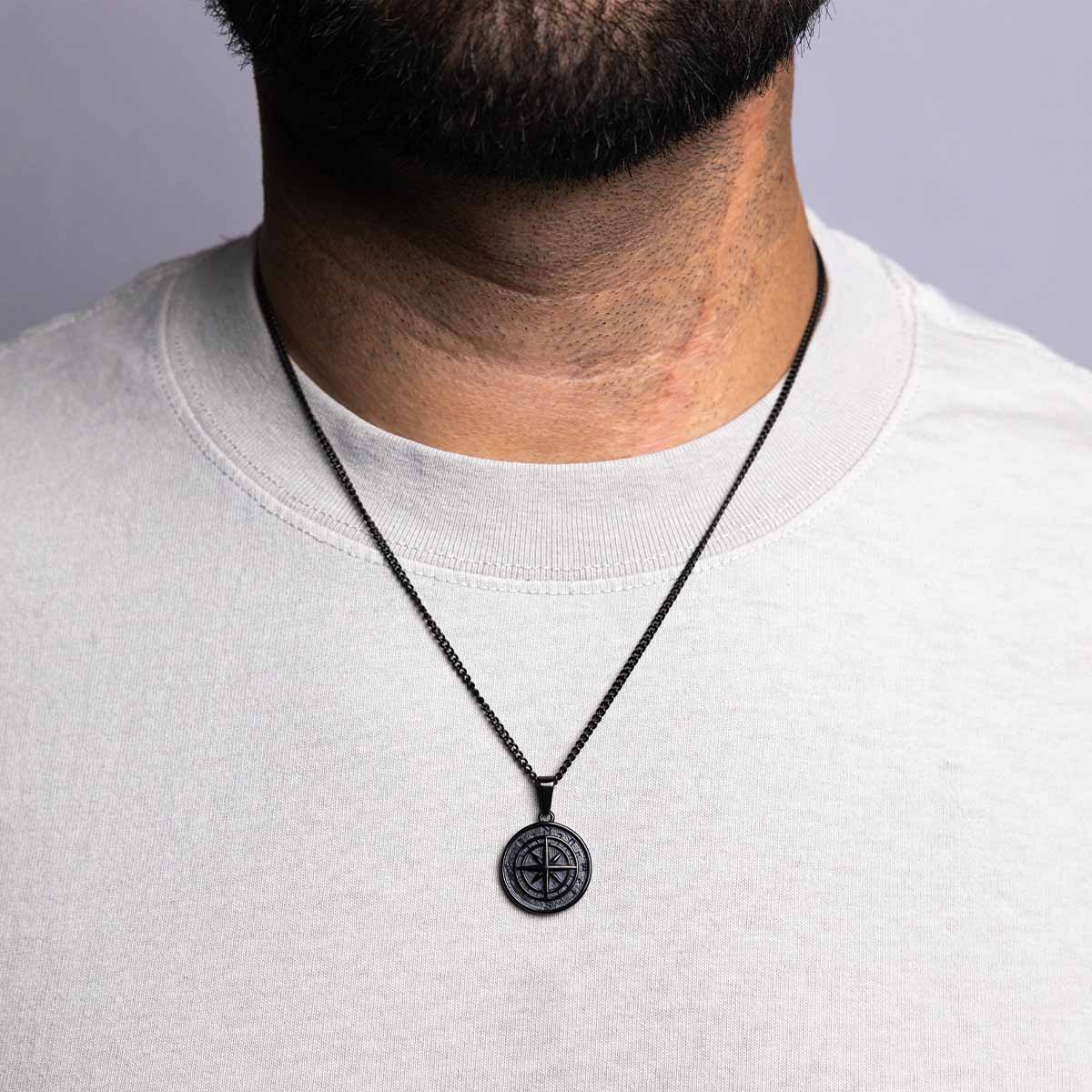 "THY WILL BE DONE" Compass (Black) - Servant Zurich