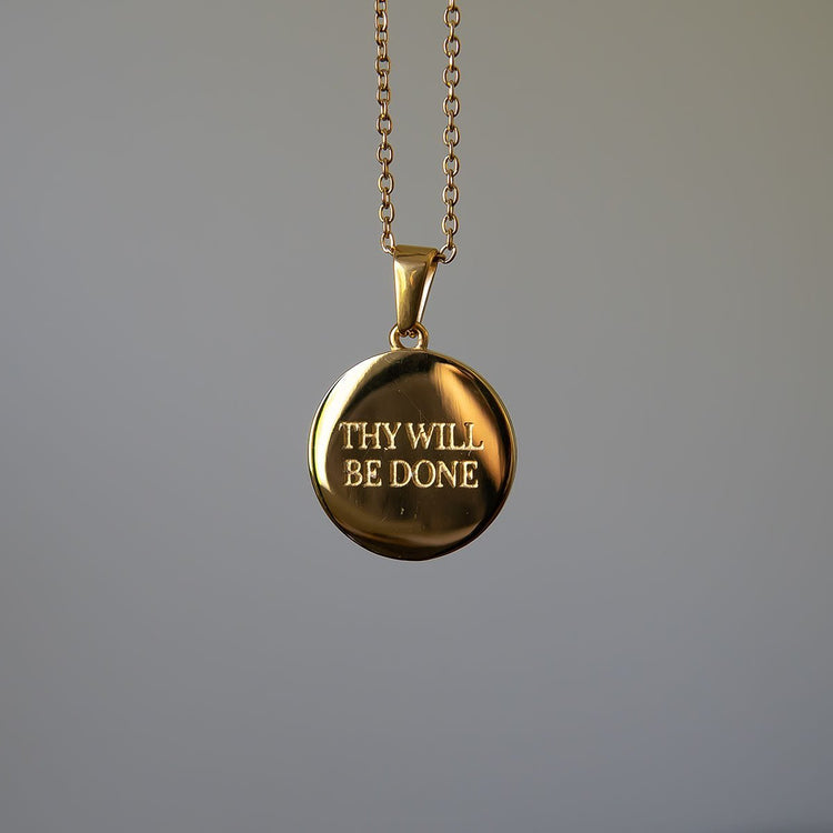 "THY WILL BE DONE" Set (Gold) - Servant Zurich