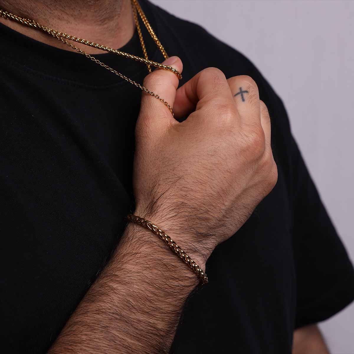 "WHEAT" Bracelet (Gold) - Servant Zurich